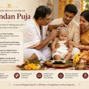 Mundan ceremony child first haircut Hindu ritual